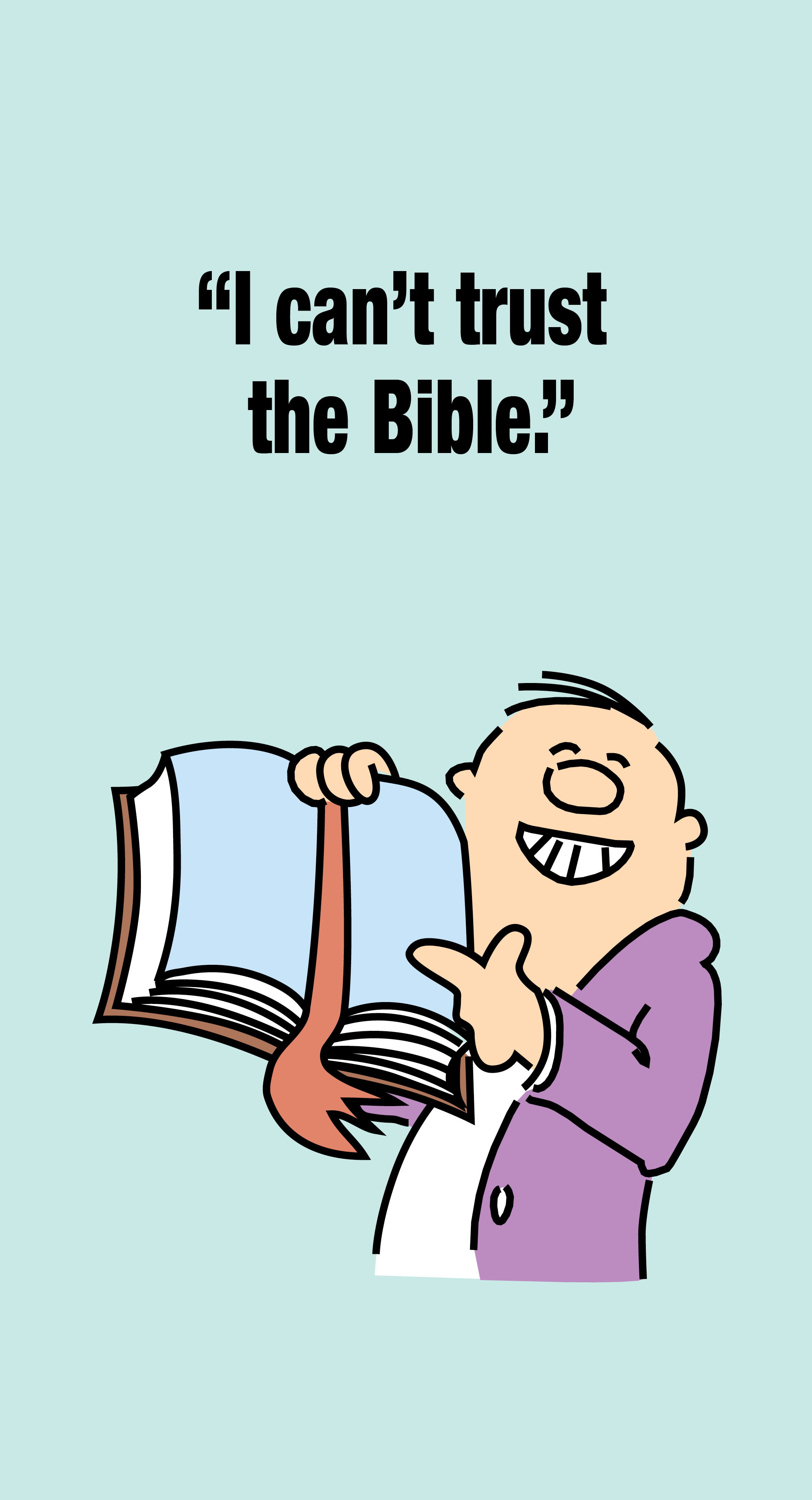 I Can't Trust the Bible